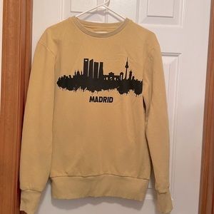 Primark size Small yellow & black Madrid sweatshirt 🌻